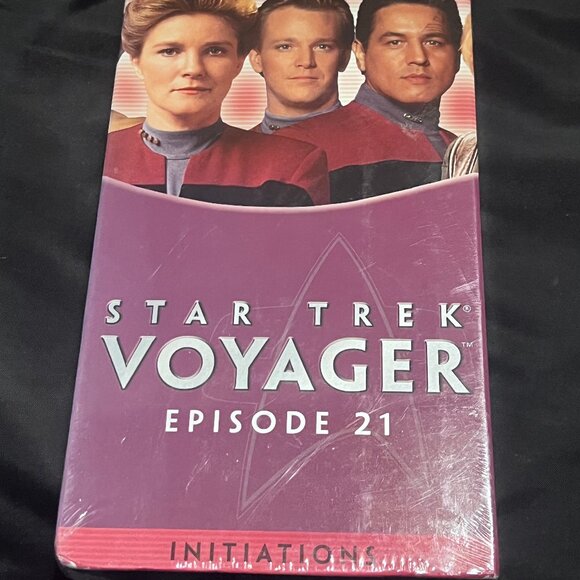Star Trek Voyager VHS Tape Episode 21 Initiations NEW Sealed - Picture 1 of 3